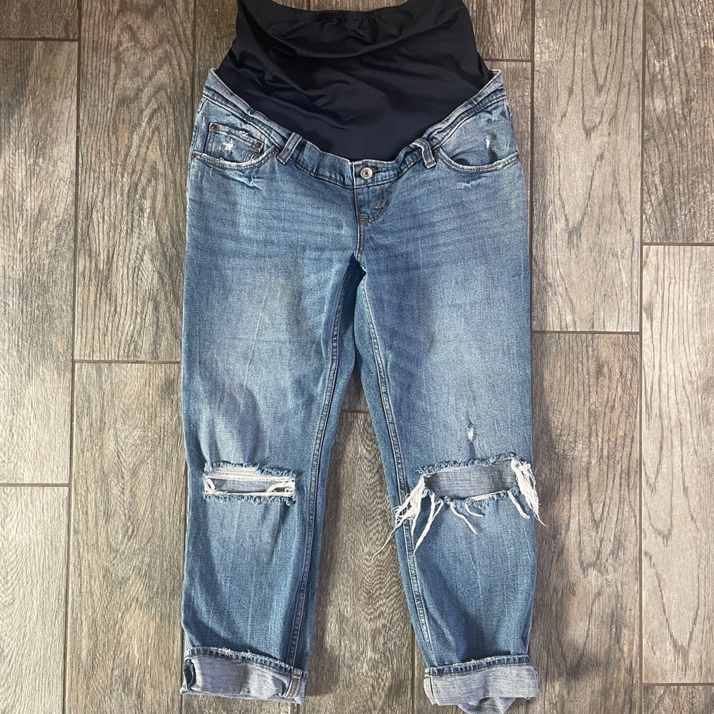 Abercrombie & Fitch Maternity Ankle Straight Jean 27/4R
